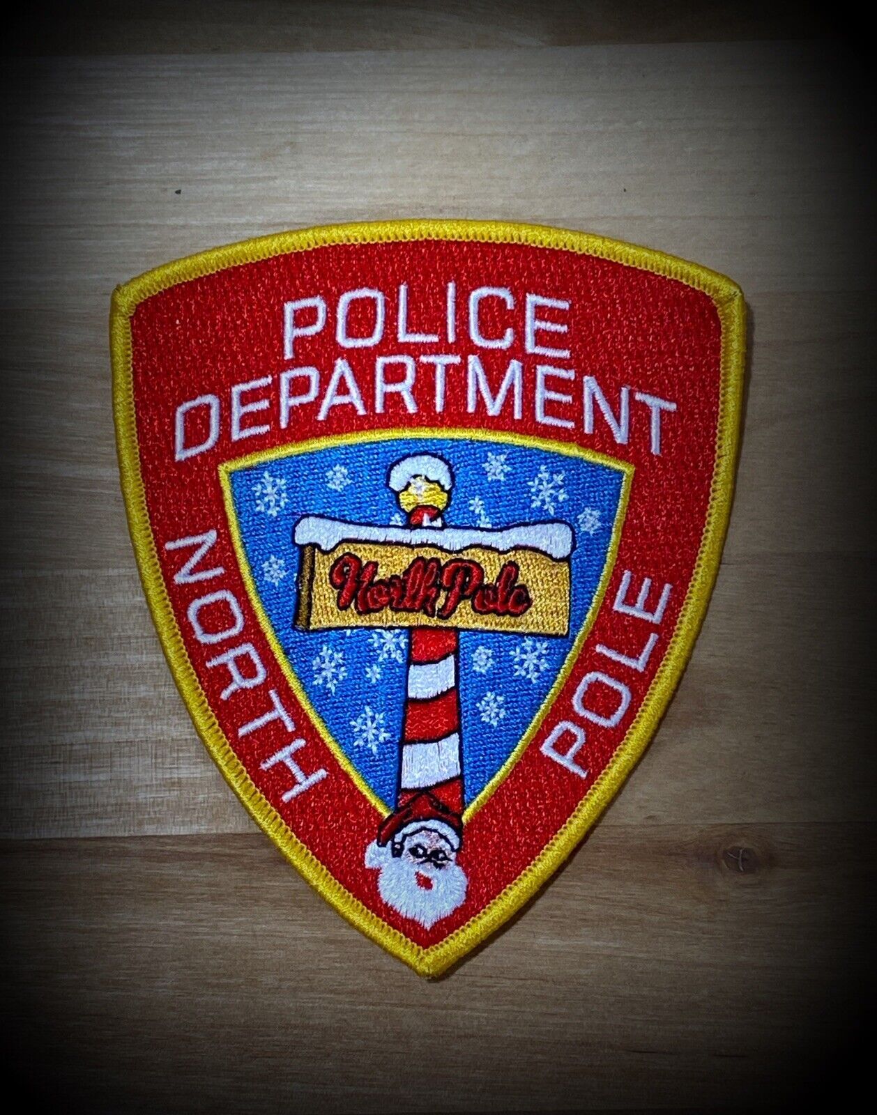 NORTH POLE POLICE DEPARTMENT PATCH NEW