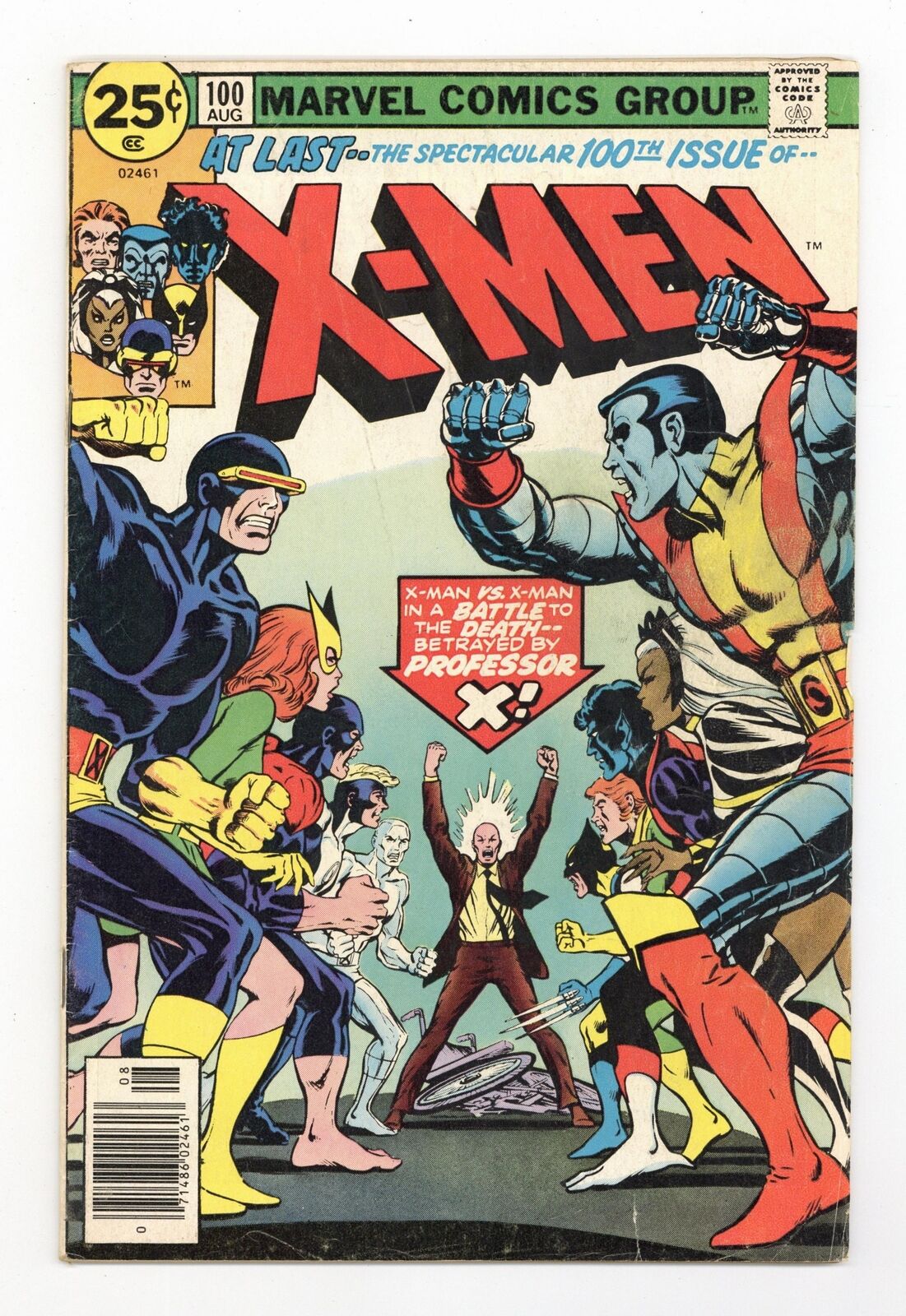 Uncanny X-Men #100 GD/VG 3.0 1976