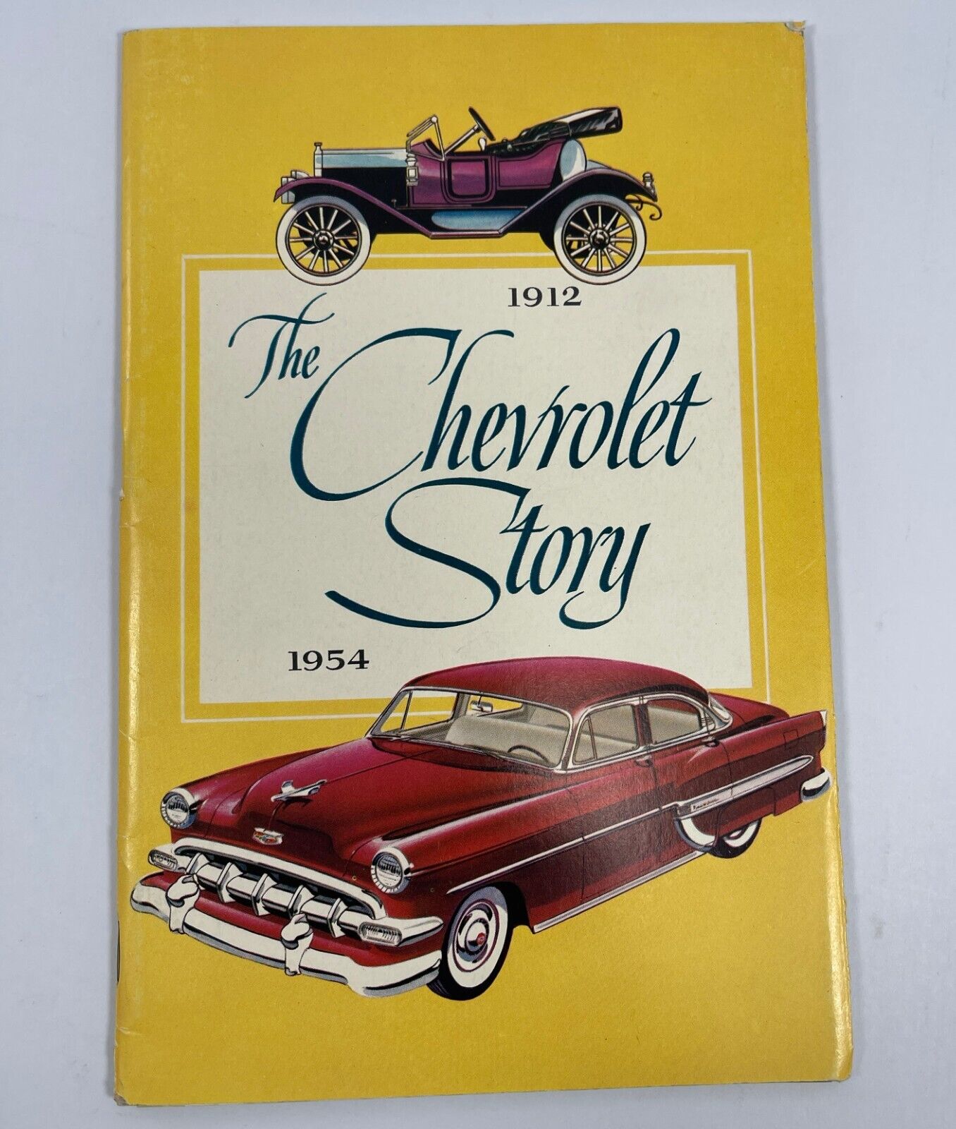 Original 1912 - 1954 The Chevrolet Story History Brochure Booklet 54 Chevy