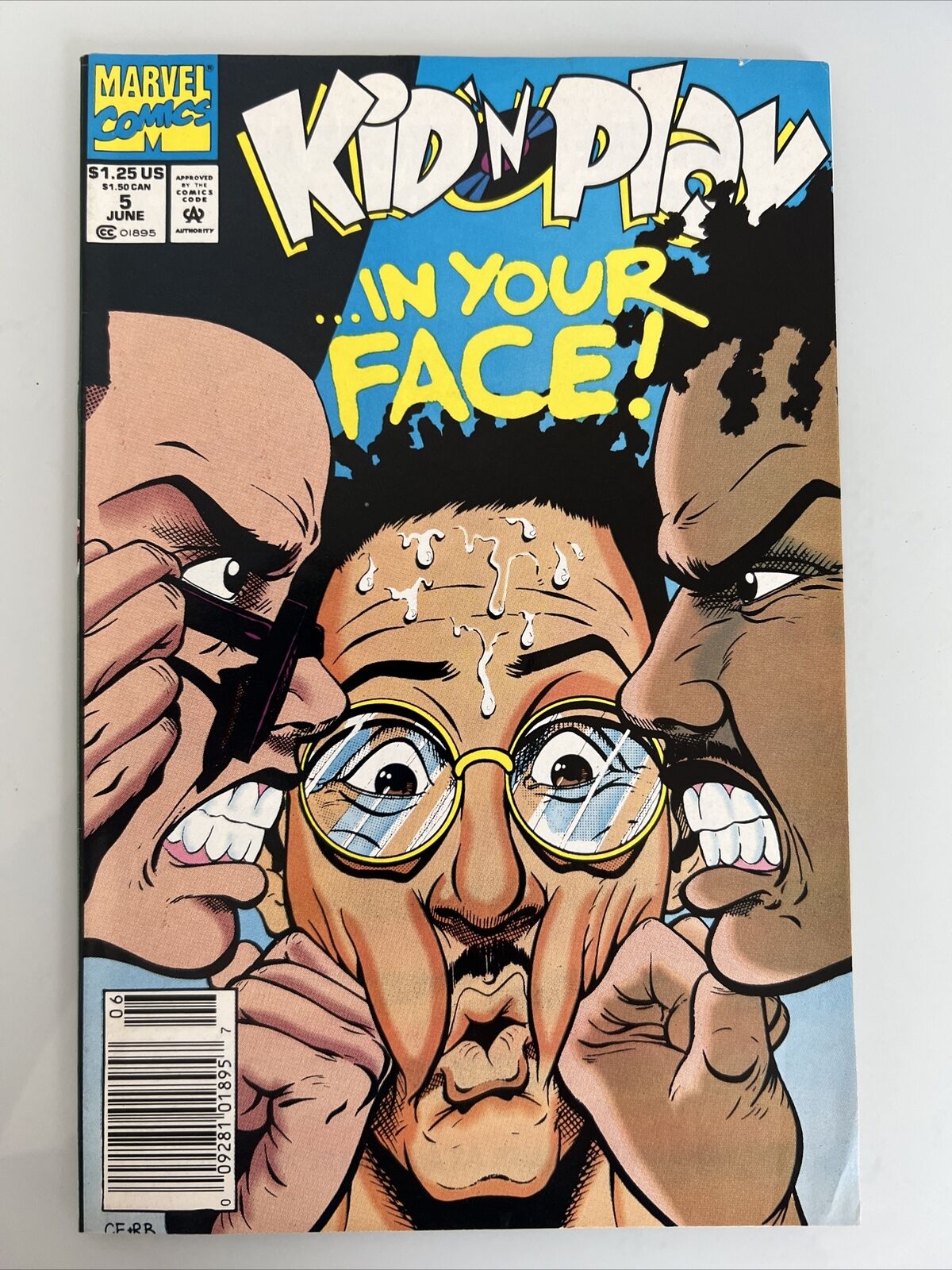 Marvel Comics Kid N Play In Your Face #5 Newsstand