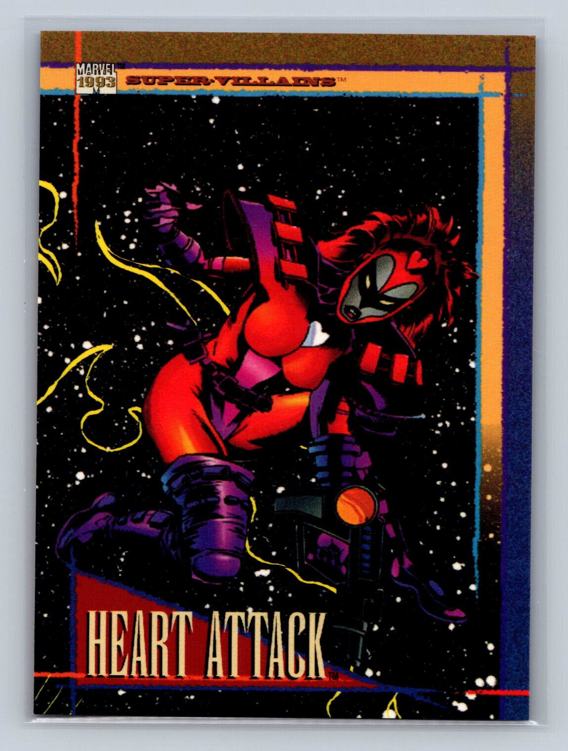 1993 SkyBox Marvel Universe #102 Heart Attack
