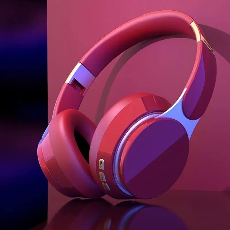 Wireless On-Ear Headphones with Purebass Sound, Surround Sound Headphones,Noise