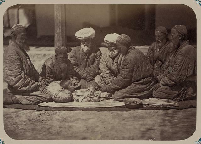 Obychai Sredneaziiattsev. Obriezanie (batga sic buri),Circumcision,Central Asian