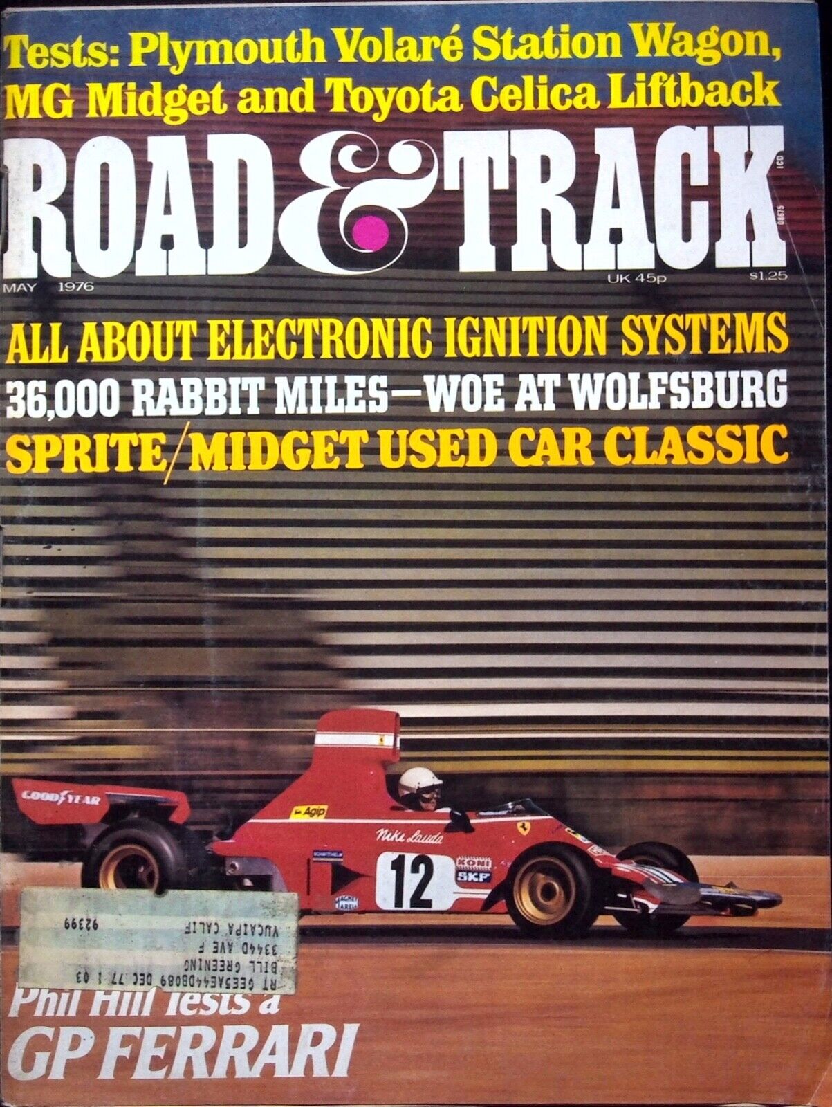 ELECTRONIC IGNITION SYSTEMS - ROAD & TRACK MAGAZINE, APRIL 1976 VOL. 17. NO.8