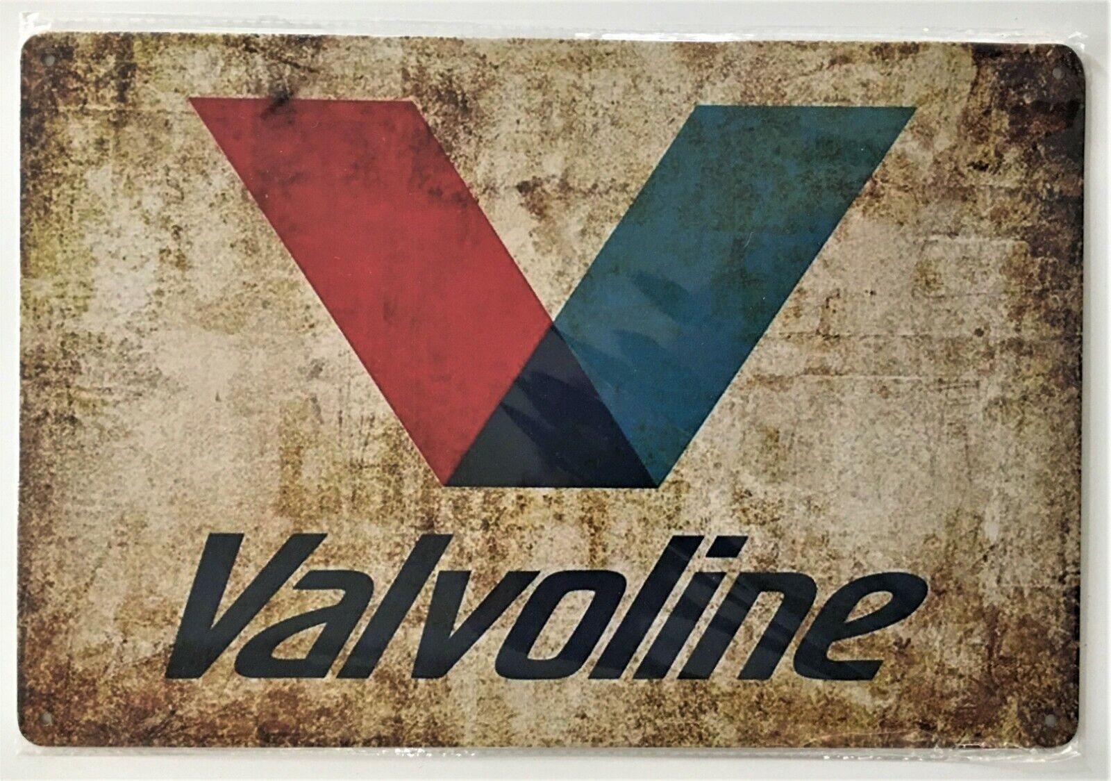 Valvoline Motor Oil Tin Sign (Man Cave Garage Gulf Mobil Exxon Texaco Gulf) 0547