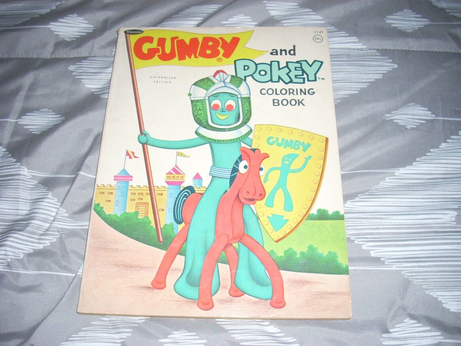Gumby and Pokey coloring book 1966