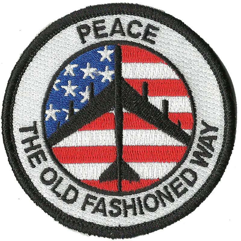 BuckUp Tactical Patch Hook Peace The Old Fashion Way B-52 3\