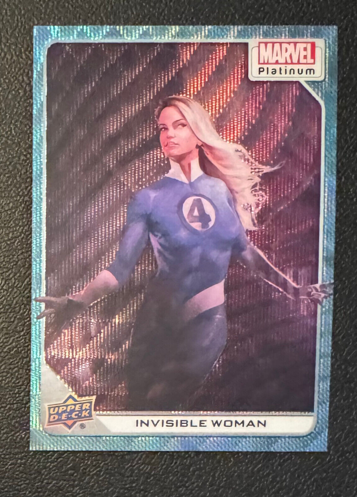 2021-22 Upper Deck Marvel Annual INVISIBLE WOMAN BLUE PARALLEL #12