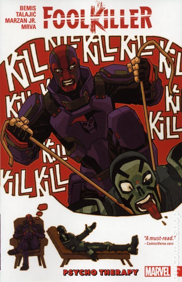 Foolkiller Psycho Therapy TPB #1-1ST FN 2017 Stock Image