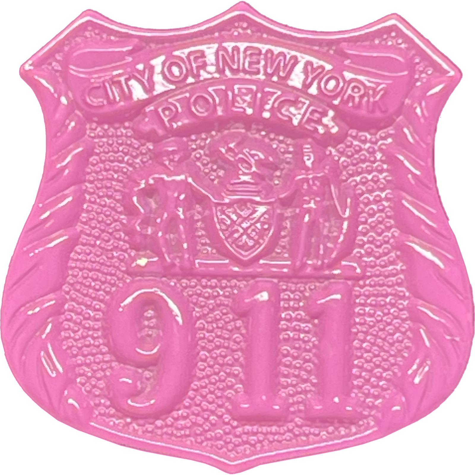 Pink Breast Cancer Awareness Month NYPD NYC City of New York Police Department P