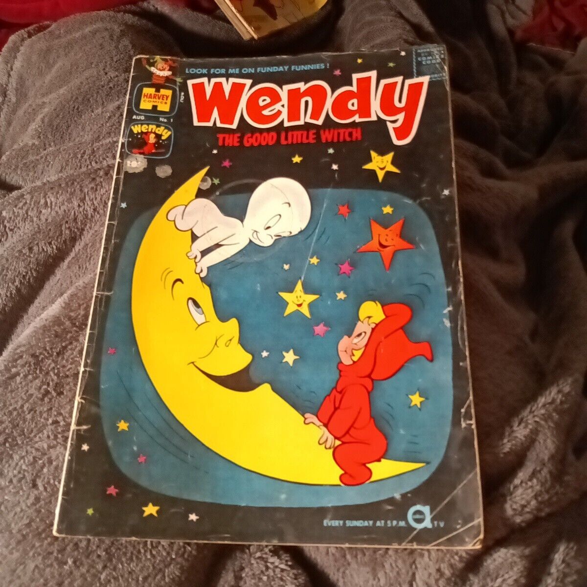Wendy, the Good Little Witch #1 Silver Age-Harvey Comics 1960 key cartoon casper