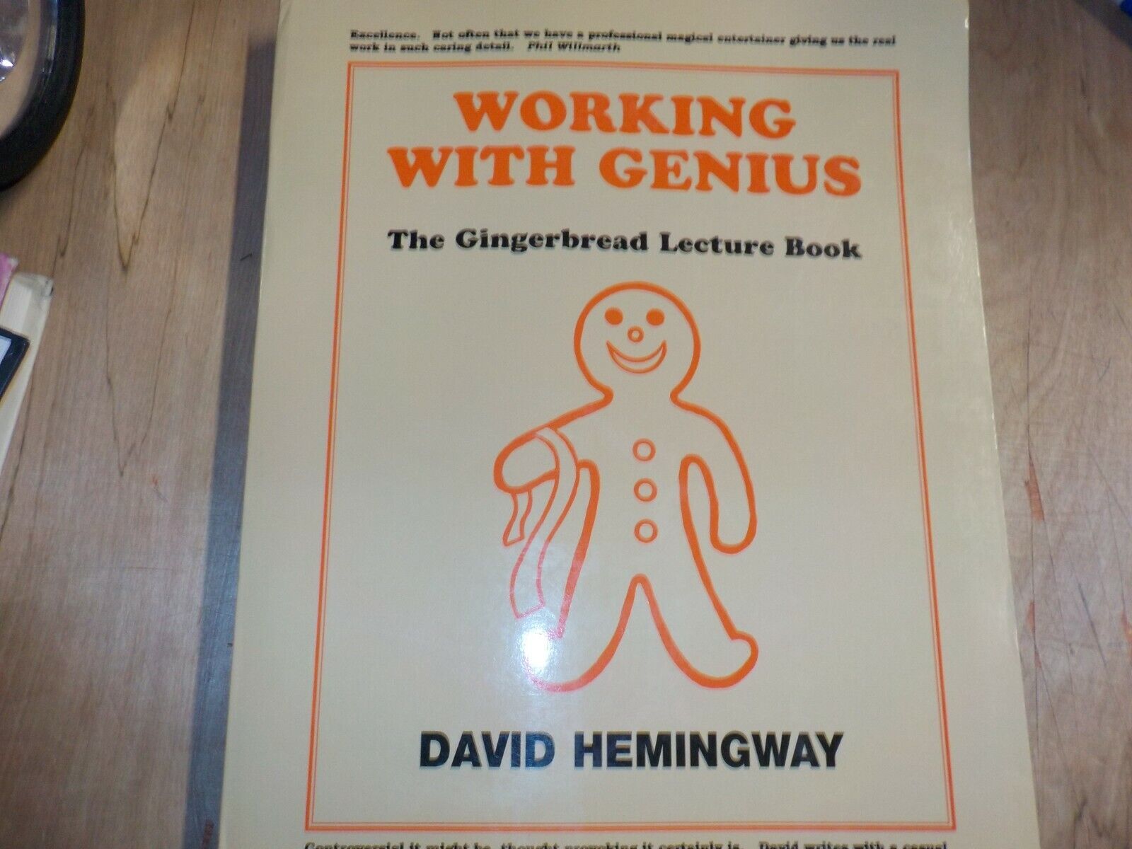 Working with Genius Book David Hemingway 
