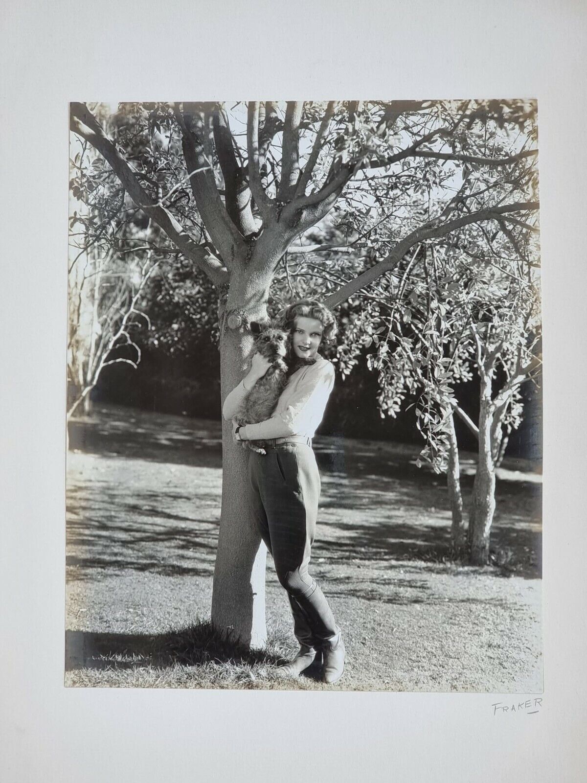Actress Elissa Landi 1930s Beautiful Emotional WILLIAM FRAKER SIGNED Photo 501 