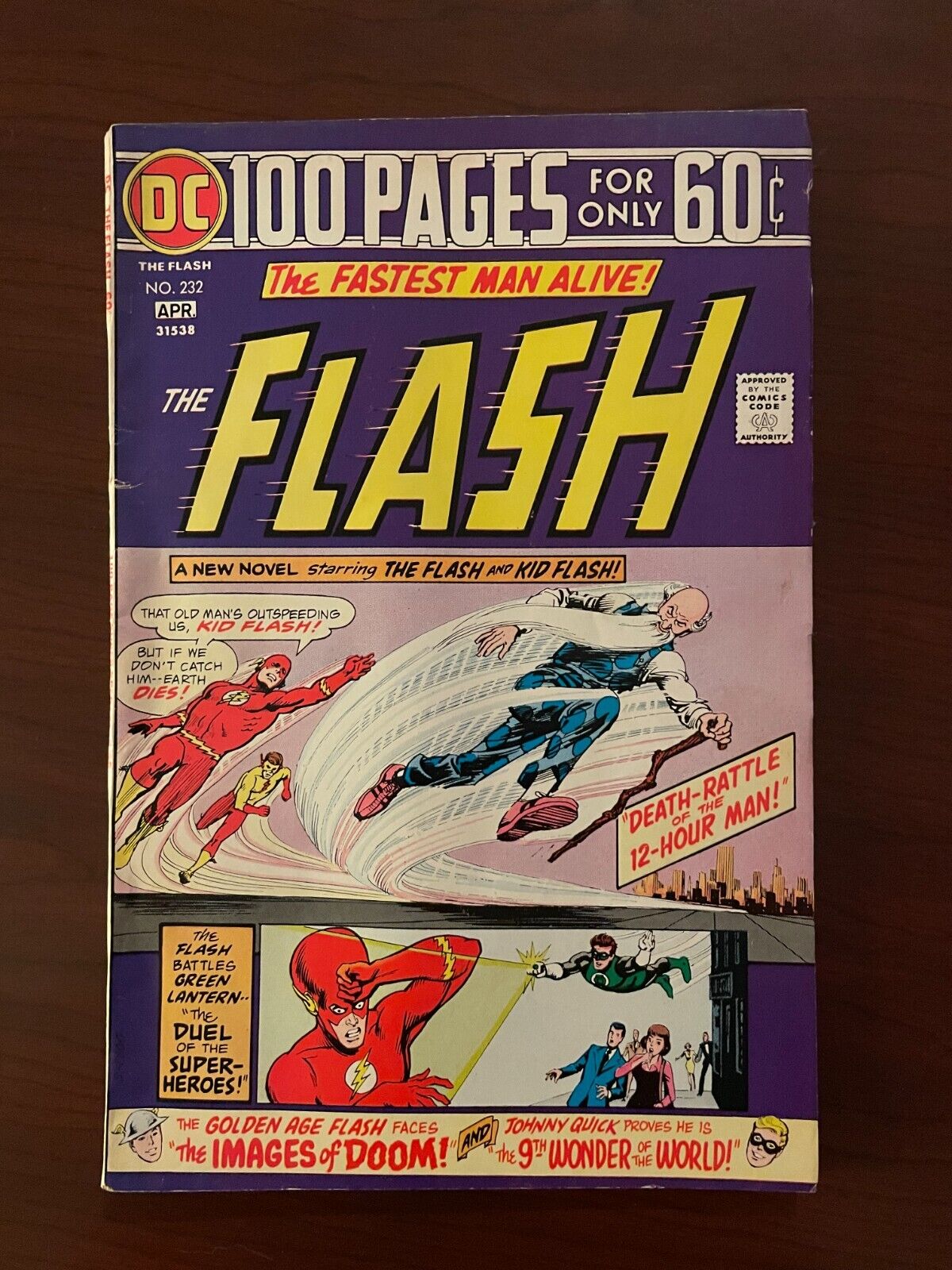 Flash #232 (DC Comics 1975) Myrmitrons Johnny Quick Bronze Age Gil Kane 6.0 FN