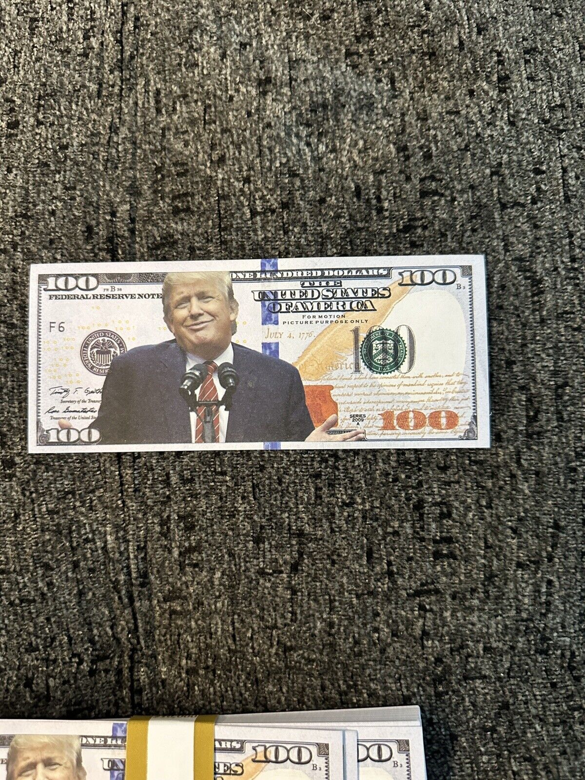100 pack In Trump We Trust 2024 Updated Dollar Bills Funny Money Maga 