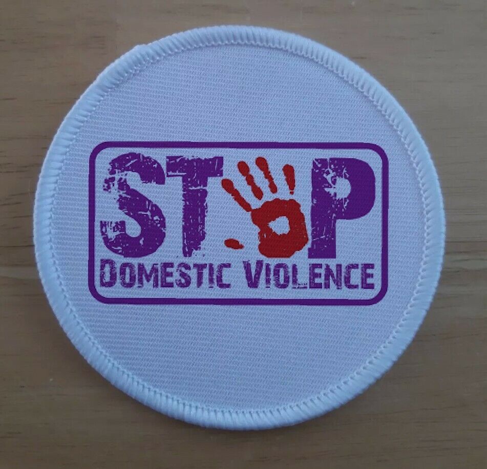 Stop Domestic Violence Patch Badge Predator 