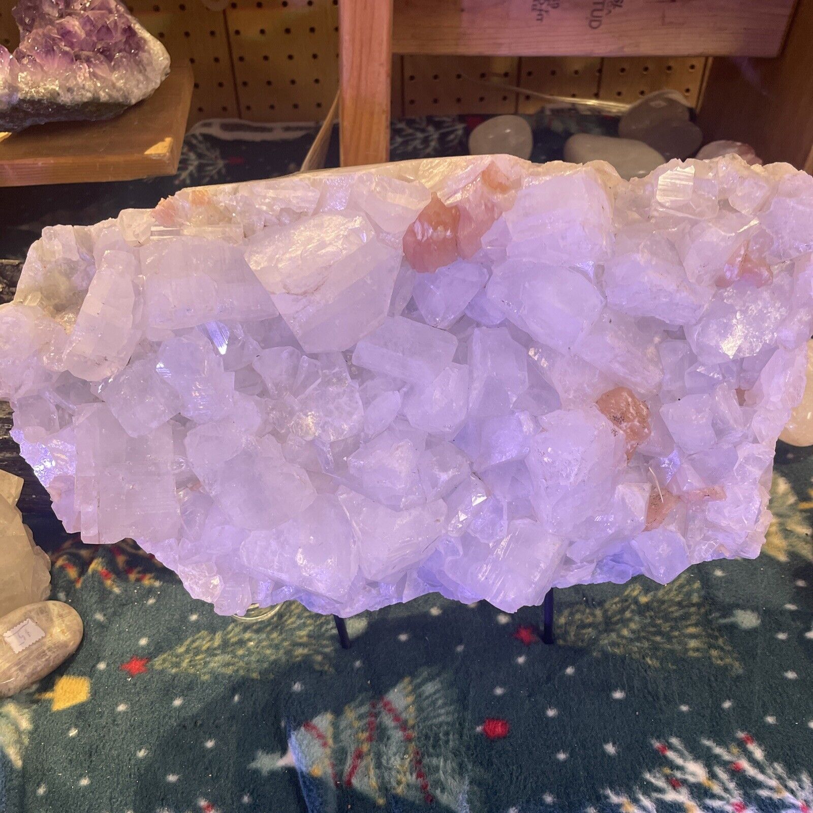 Apophyllite & Stilbite Crystal From The Himalaya Mountains