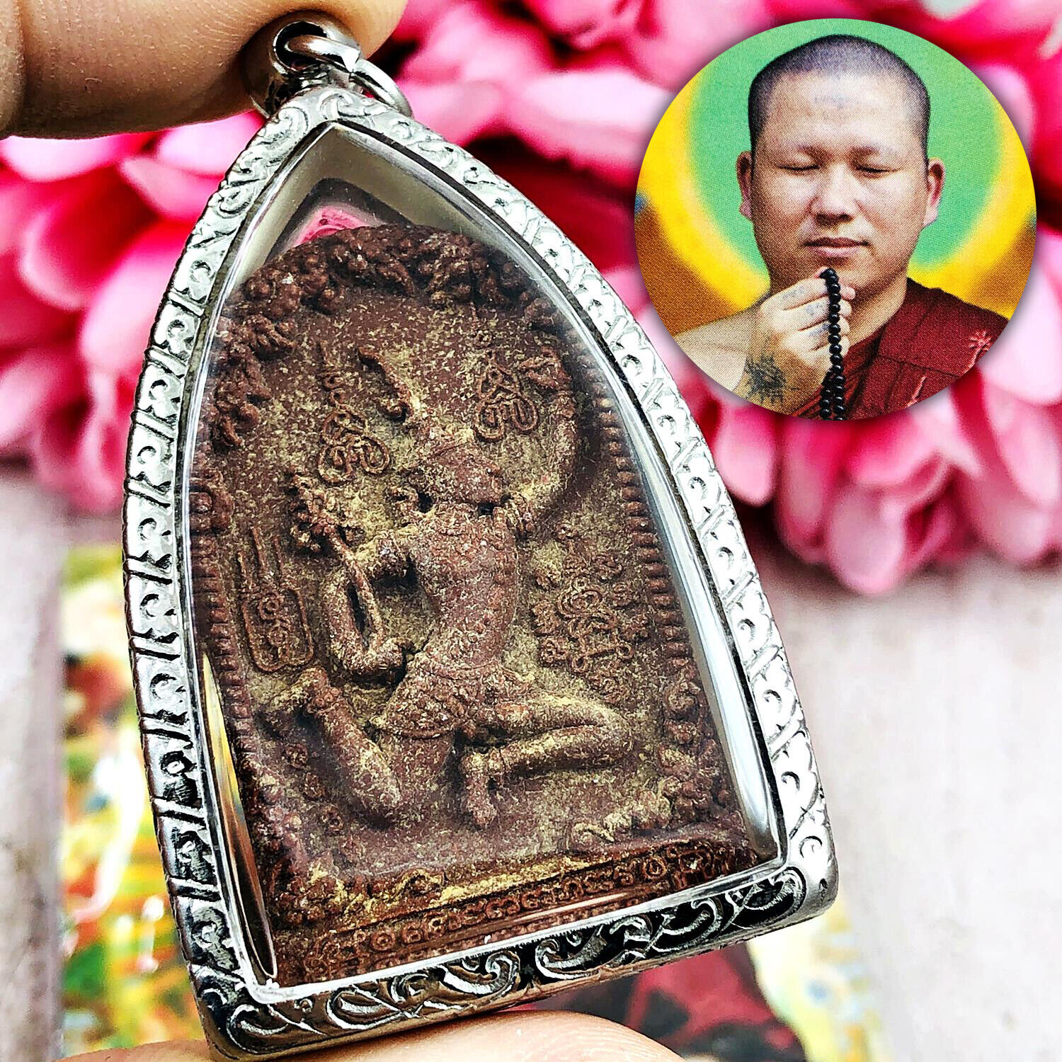 Deity Libido PhetPayaton Love Lust Passion Paramour Ac Subin Thai Amulet #15647