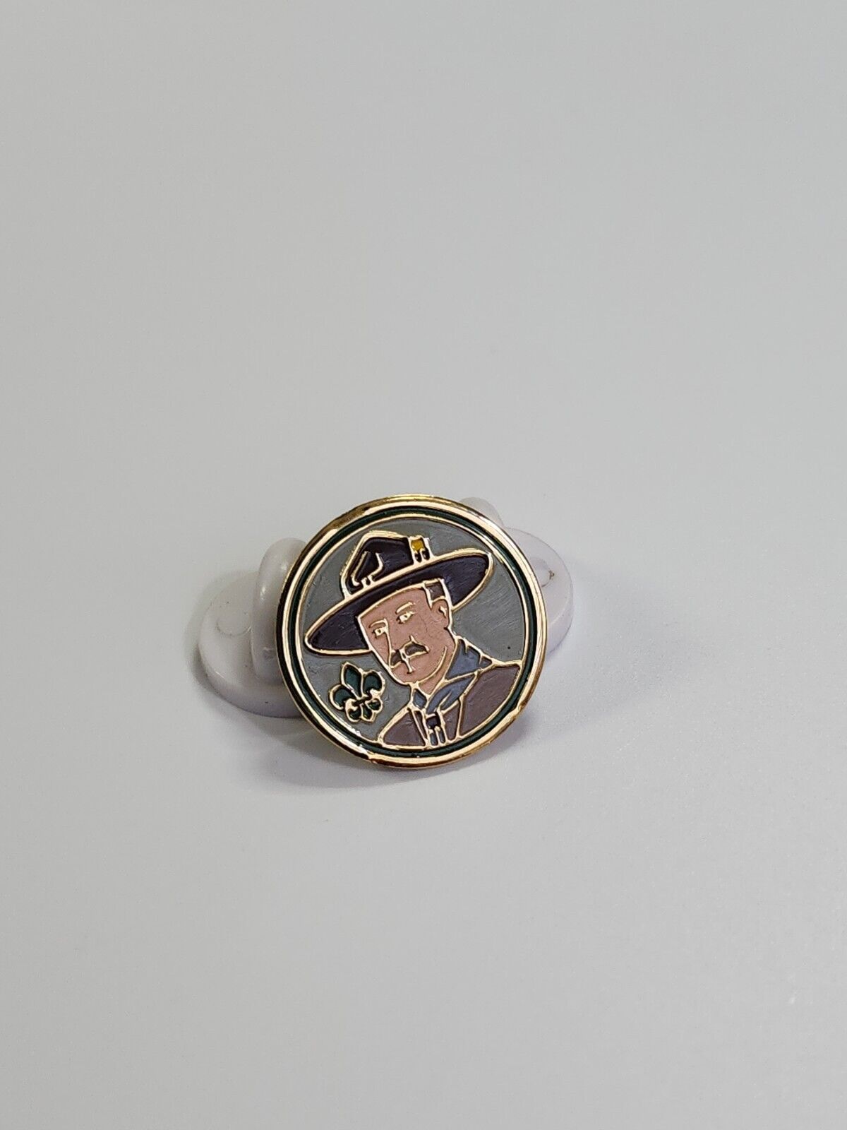 Lord Robert Baden-Powell Lapel Pin Boy Scouts Small Size 
