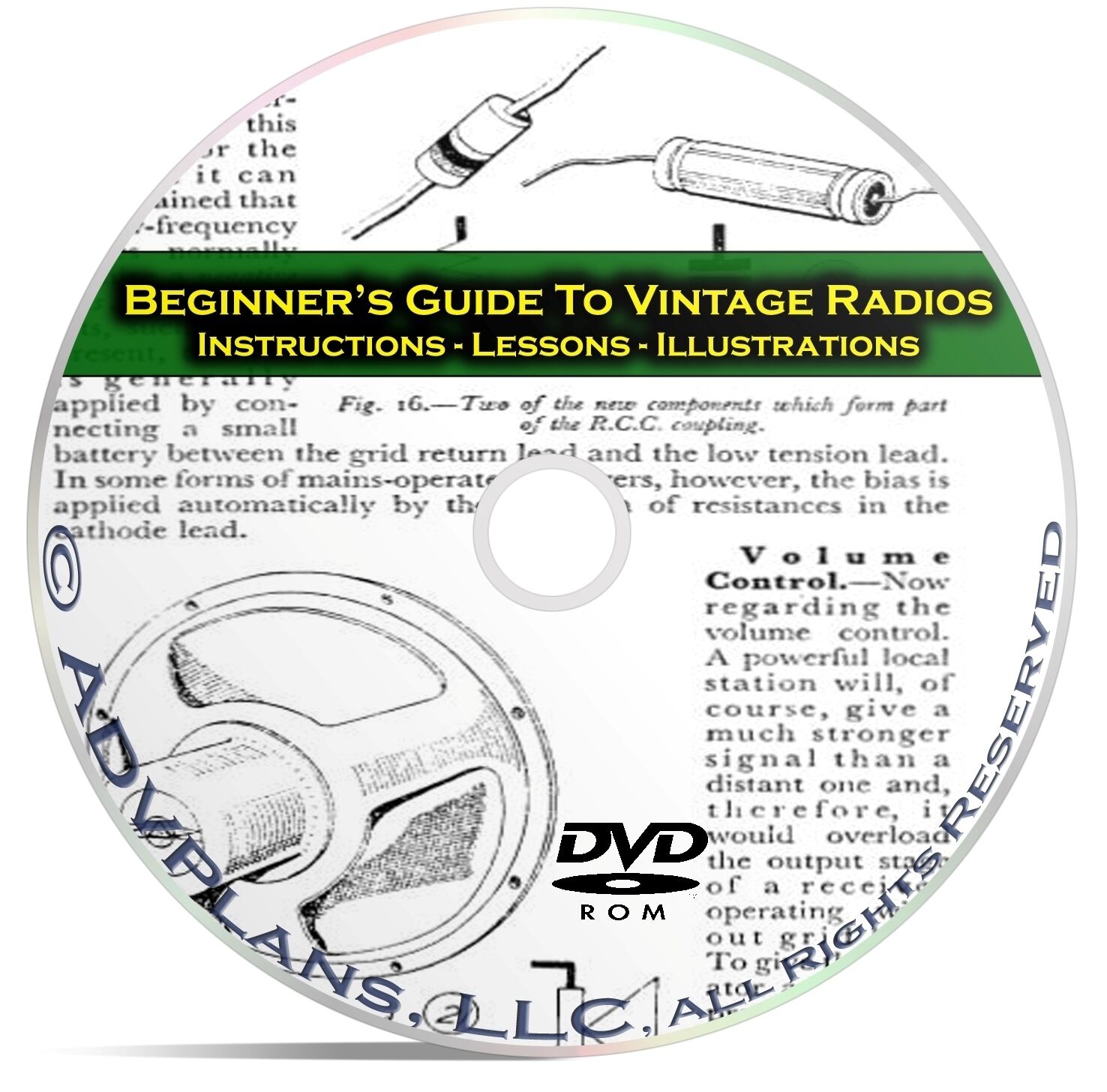 How to Fix & Repair Vintage Old Time Radios - Beginners Guide Books CD C10