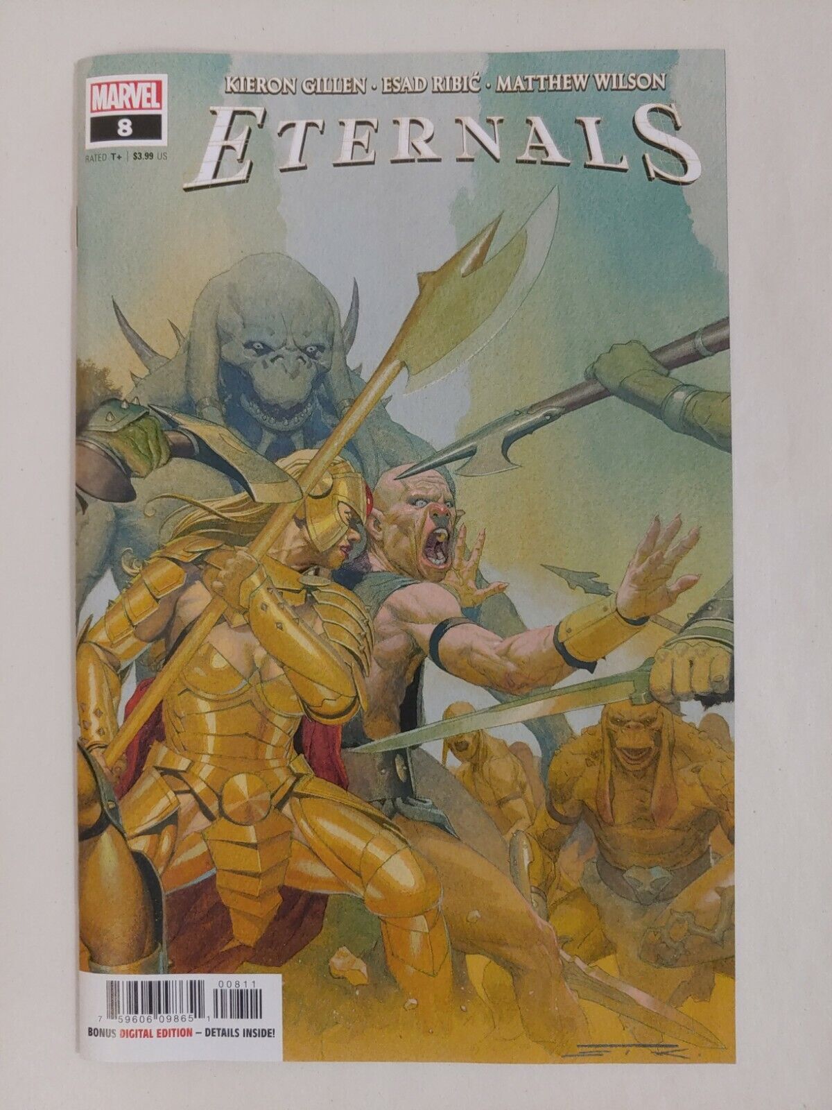 Eternals #8 (Marvel Comics 2021) Main Cover NM