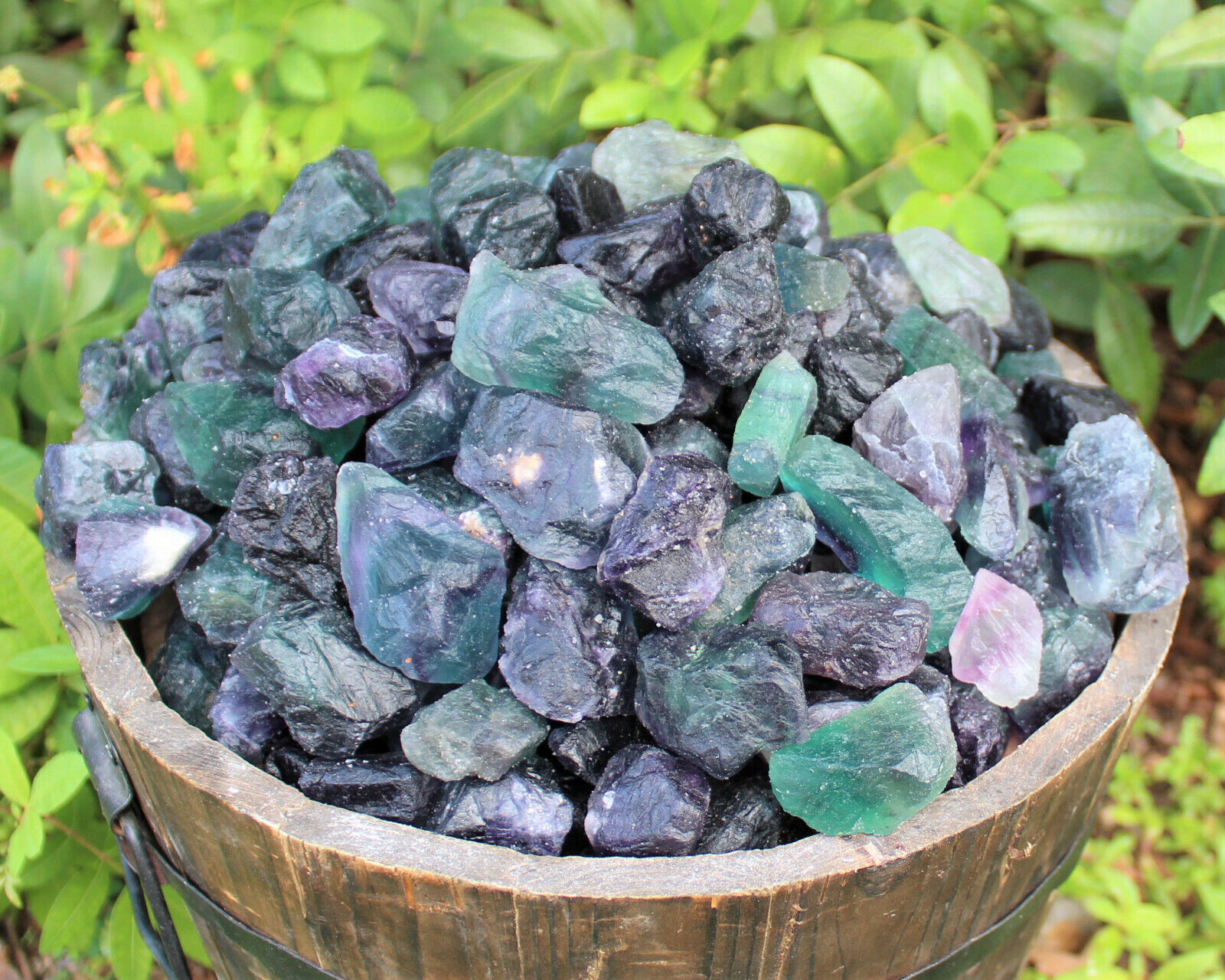 500 Carat Bulk Lot Natural Rough  Fluorite (Raw Crystal Rock Healing 100 Grams)