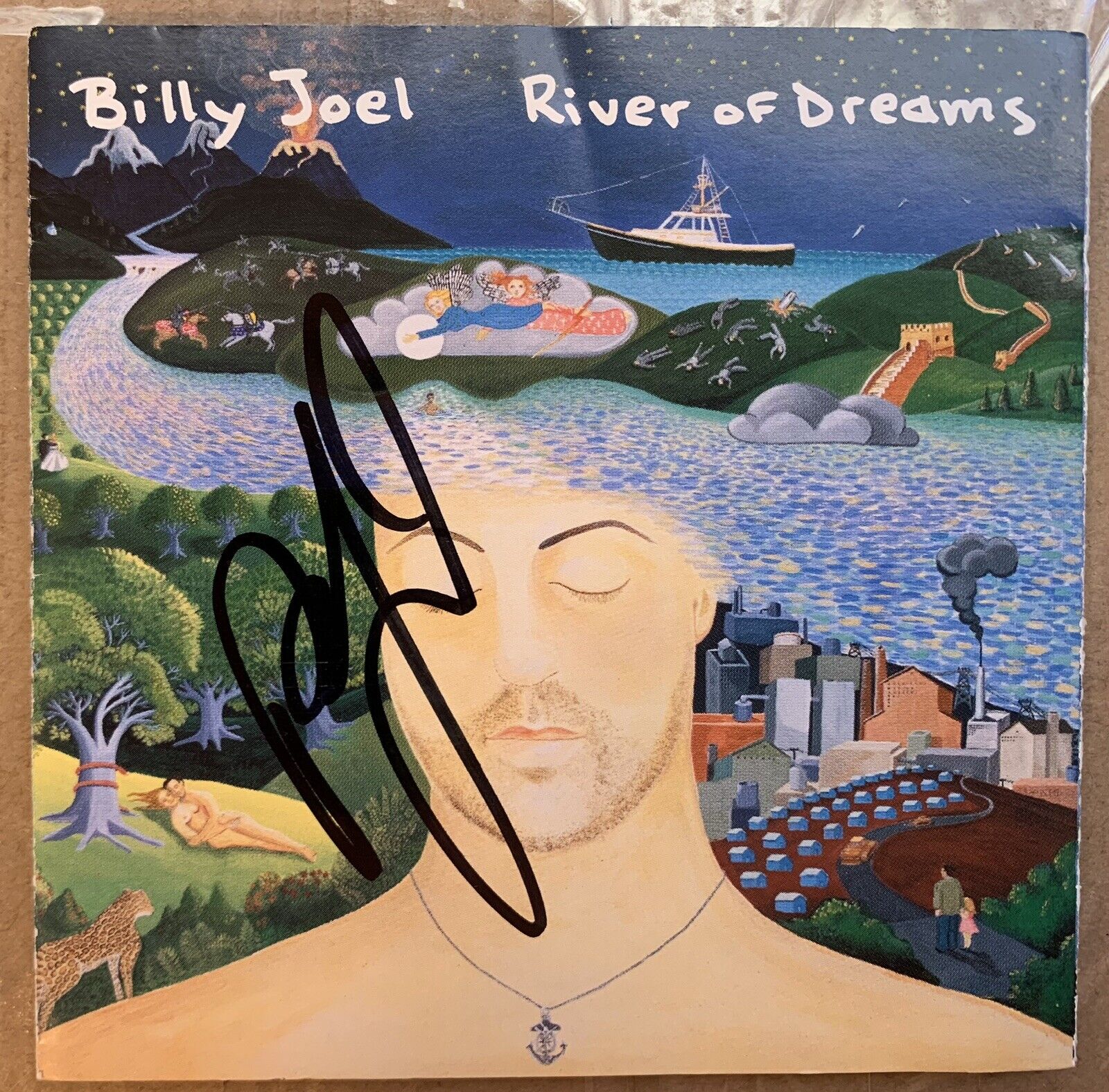 Billy Joel Autographed CD of the River Of Dreams.  Huge fan . This Is #3 Of 3