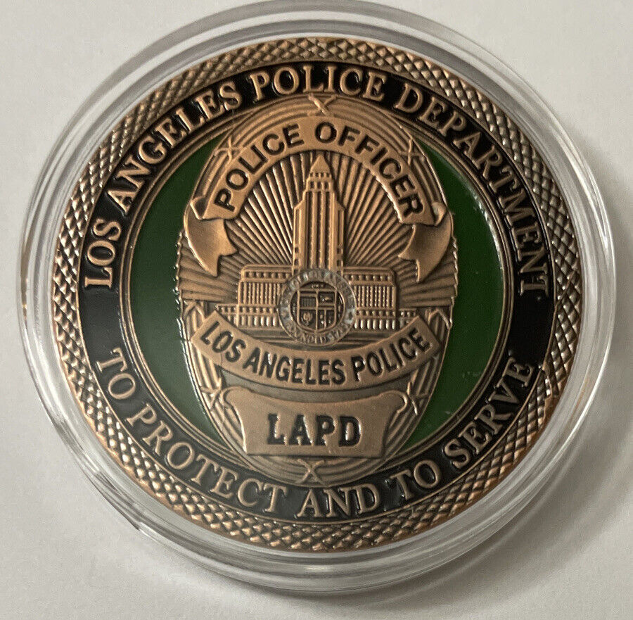 LAPD Los Angeles Police Agent Challenge Coin
