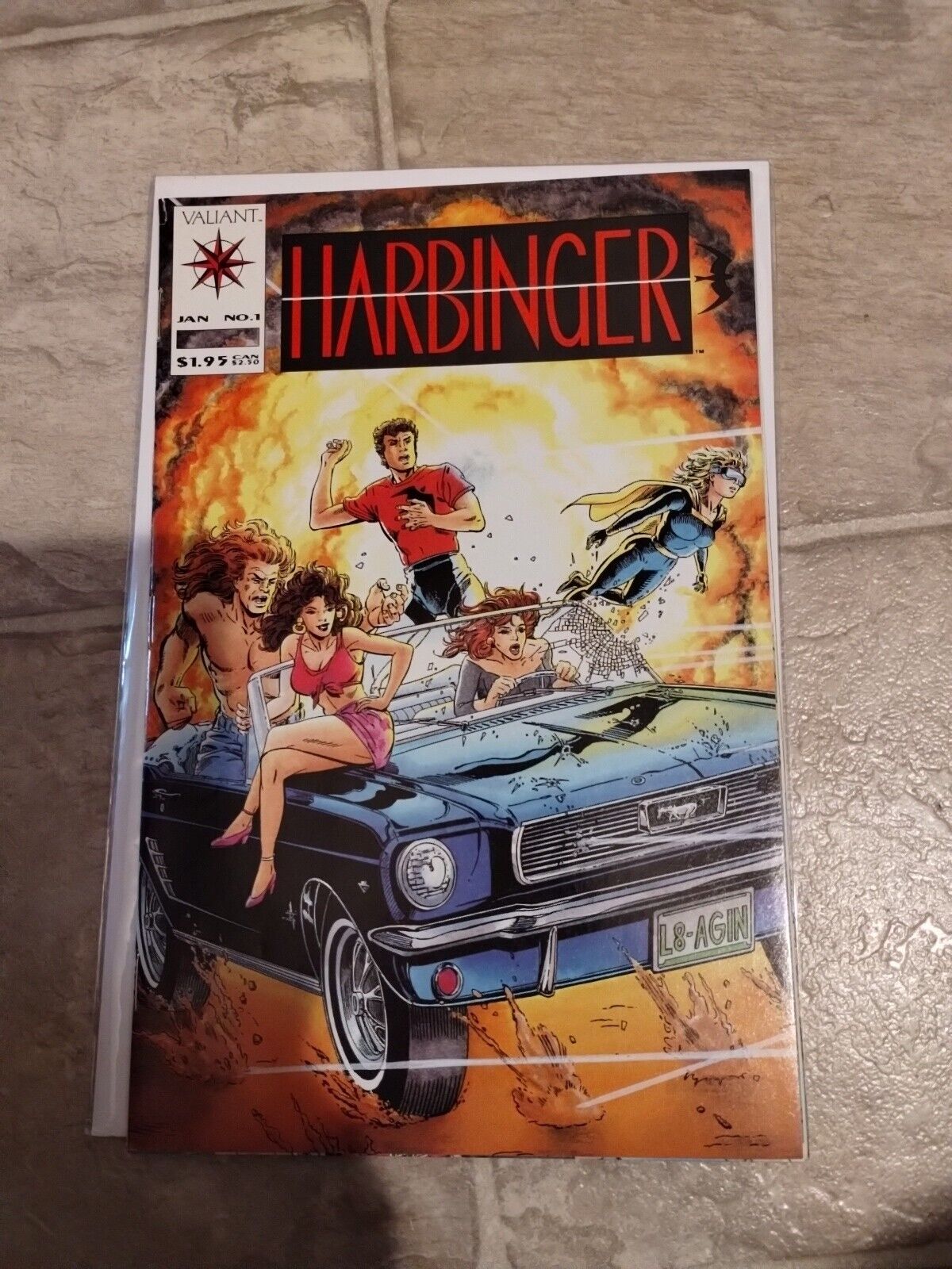 Harbinger #1 (1992, Valiant) 1st Renegades, 1st Sting, 1st Zephyr, 1st Torque 