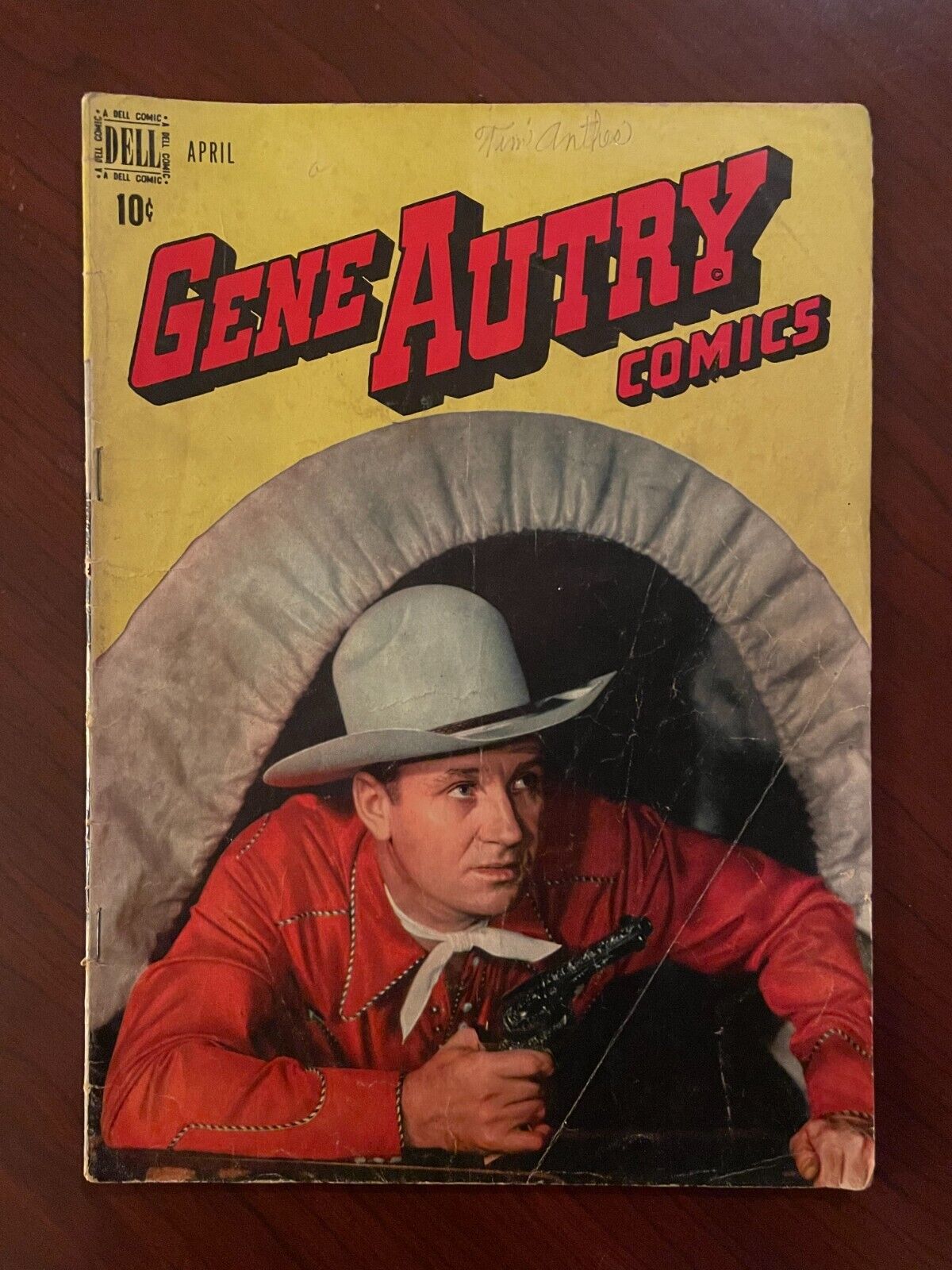 Gene Autry Comics #14 (Dell 1948) Golden Age Western Singing Cowboy 4.0 VG