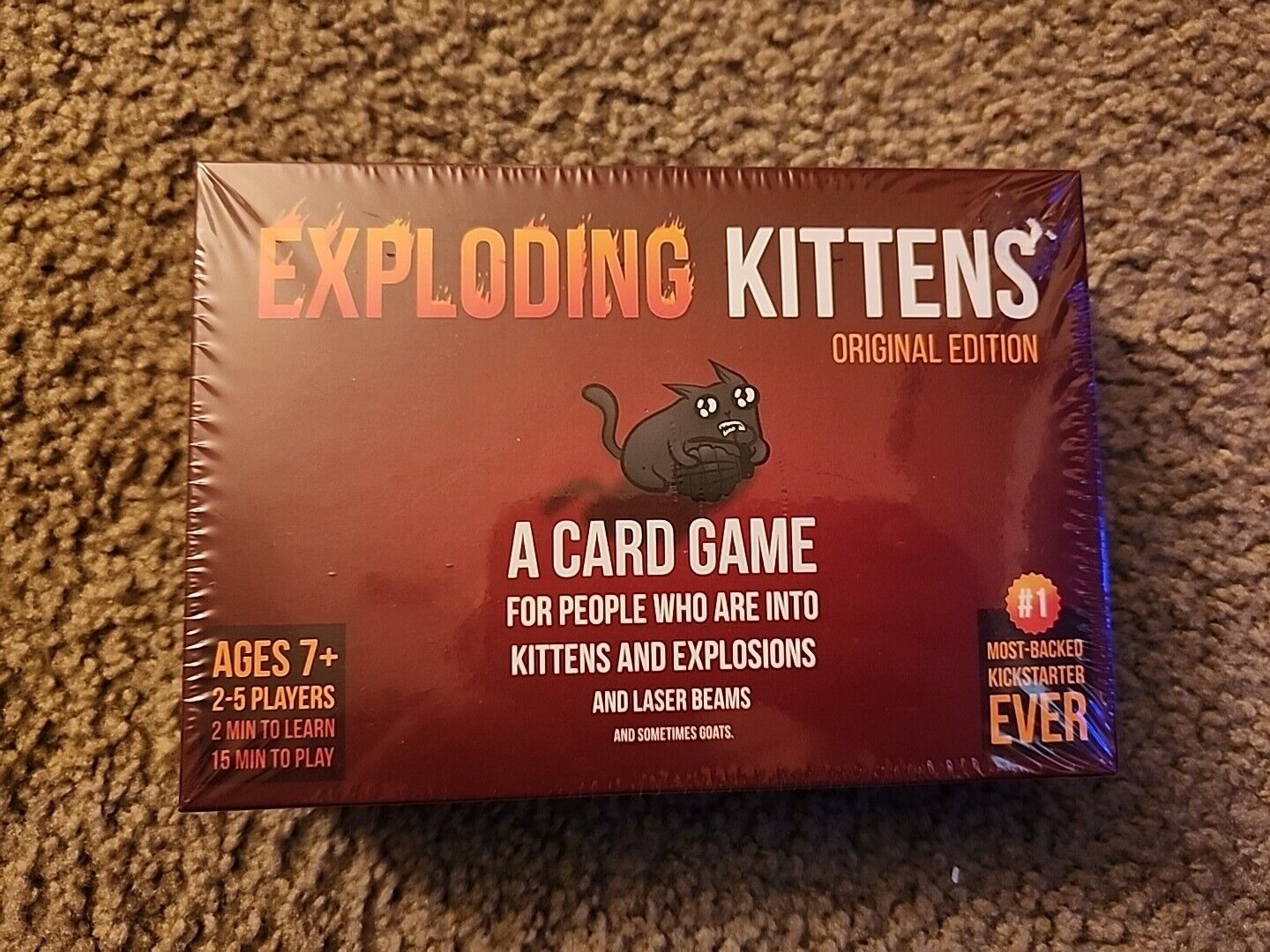 Exploding Kittens Party Card Game Original Edition (Brand New Sealed)