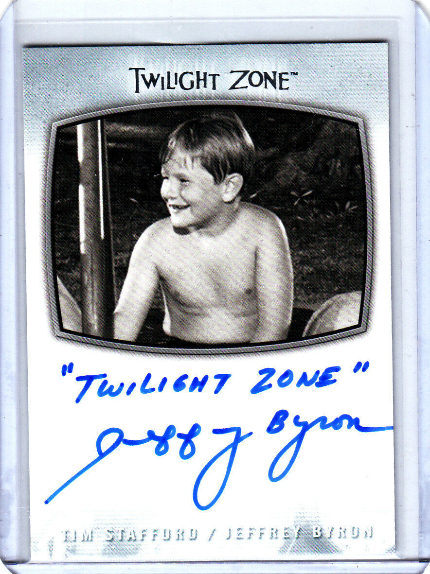 2020 Twilight Zone Archives Inscription Autographs #AI32 Tim Stafford AUTO Byron