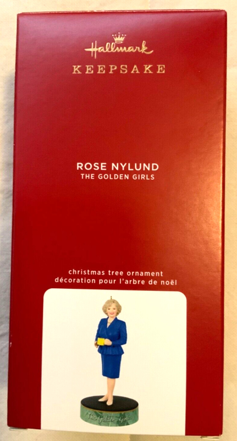 2020 Hallmark Rose Nylund Magic Keepsake Ornament- Golden Girls- With Sound