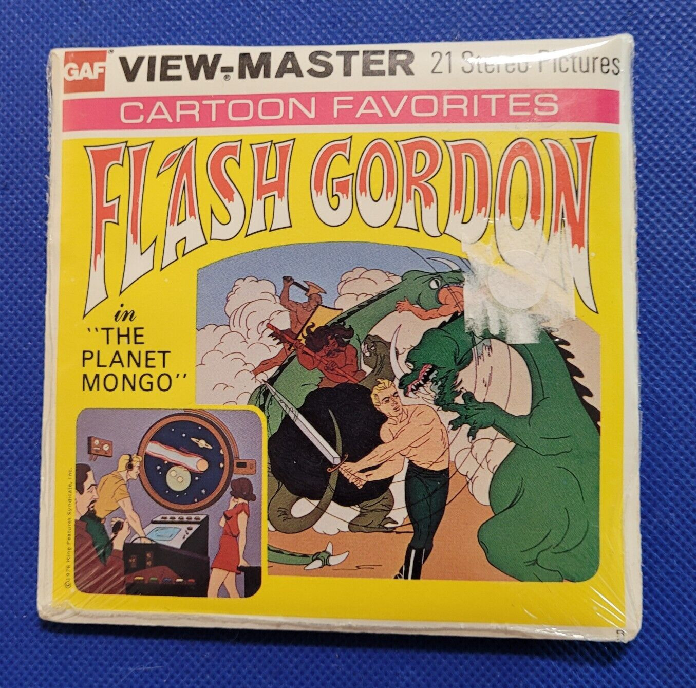 SEALED B583 Flash Gordon Planet Mongo Comics Cartoon view-master 3 Reels Packet