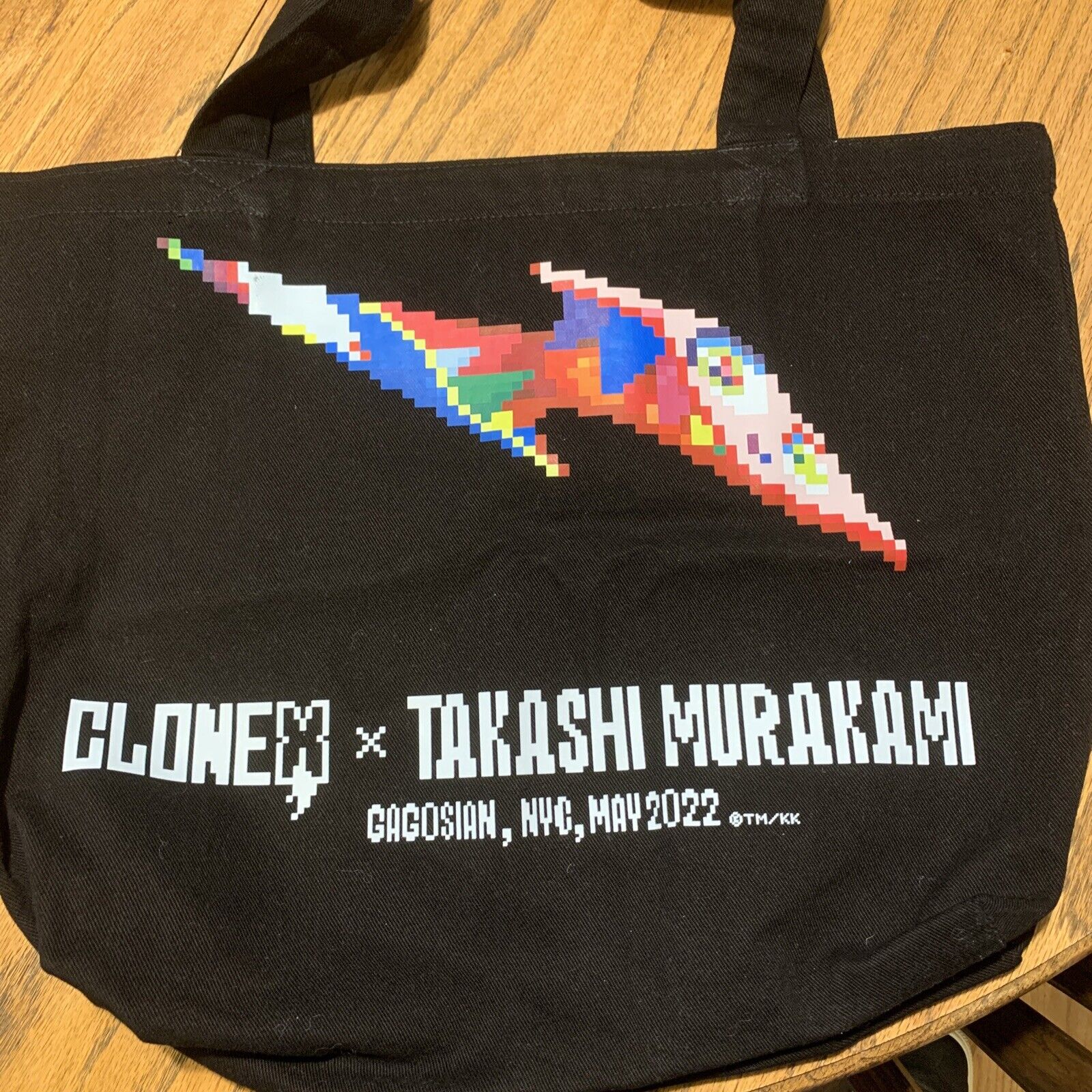 Clone X Takashi Murakami Tote Bag  Art NYC Basel 2022