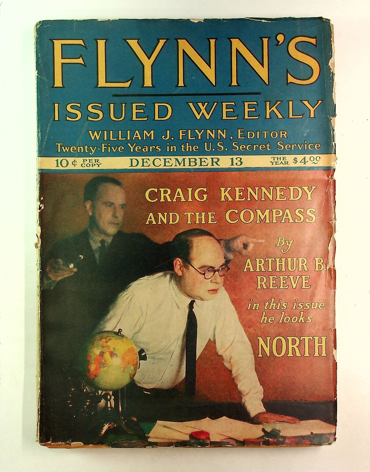 Flynn's Weekly Detective Fiction Pulp Dec 13 1924 Vol. 3 #1 GD- 1.8