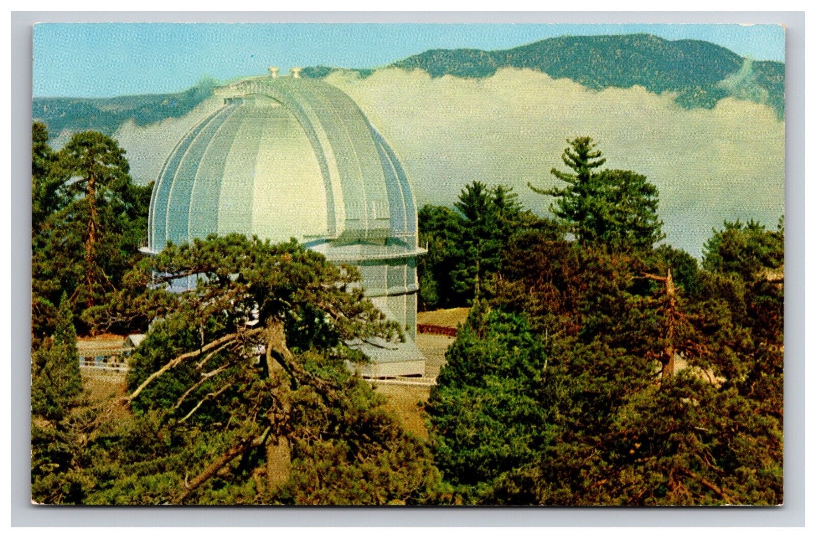 Mt Wilson Observatory California Cloud Formation Carnegie Astronomical Sierra