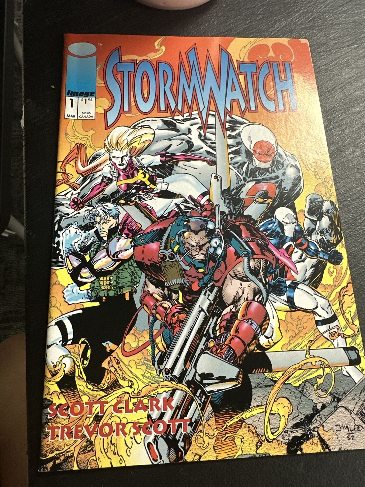 Stormwatch #1; First Team Appearance of Stormwatch (Image Comics, 1993) A2