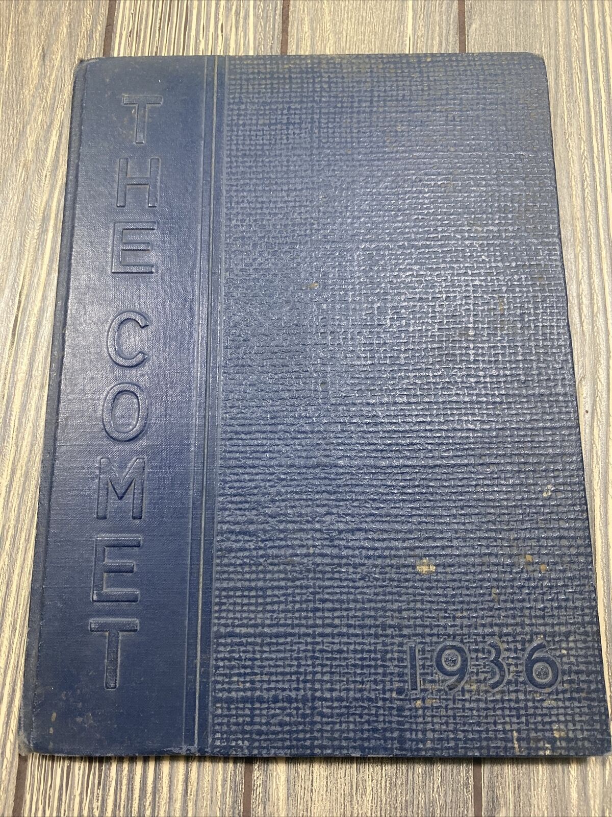 Vintage The Comet High School Year Book 1936 Bellevue Ohio 