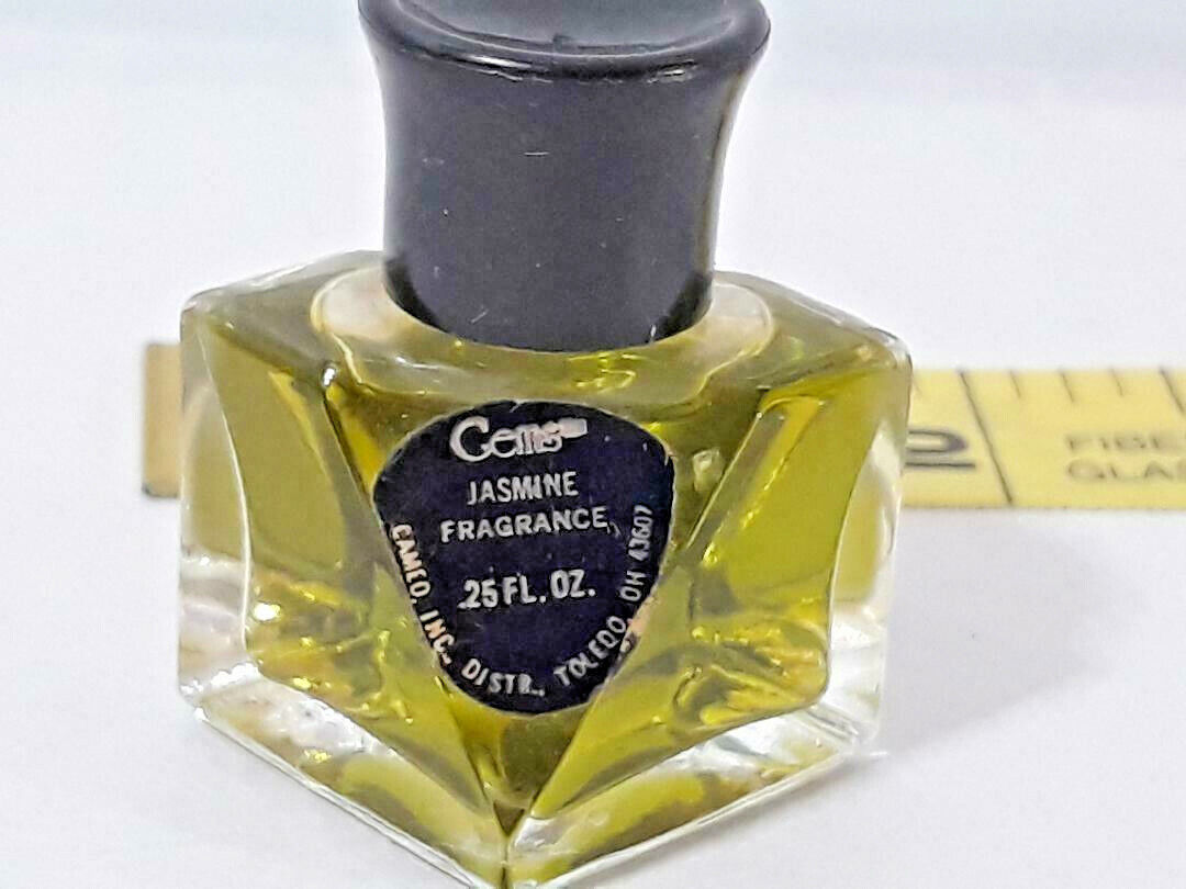 Vintage GEMS Jasmine  Fragrance Splash .25oz  ~ RARE ~ Ships Free
