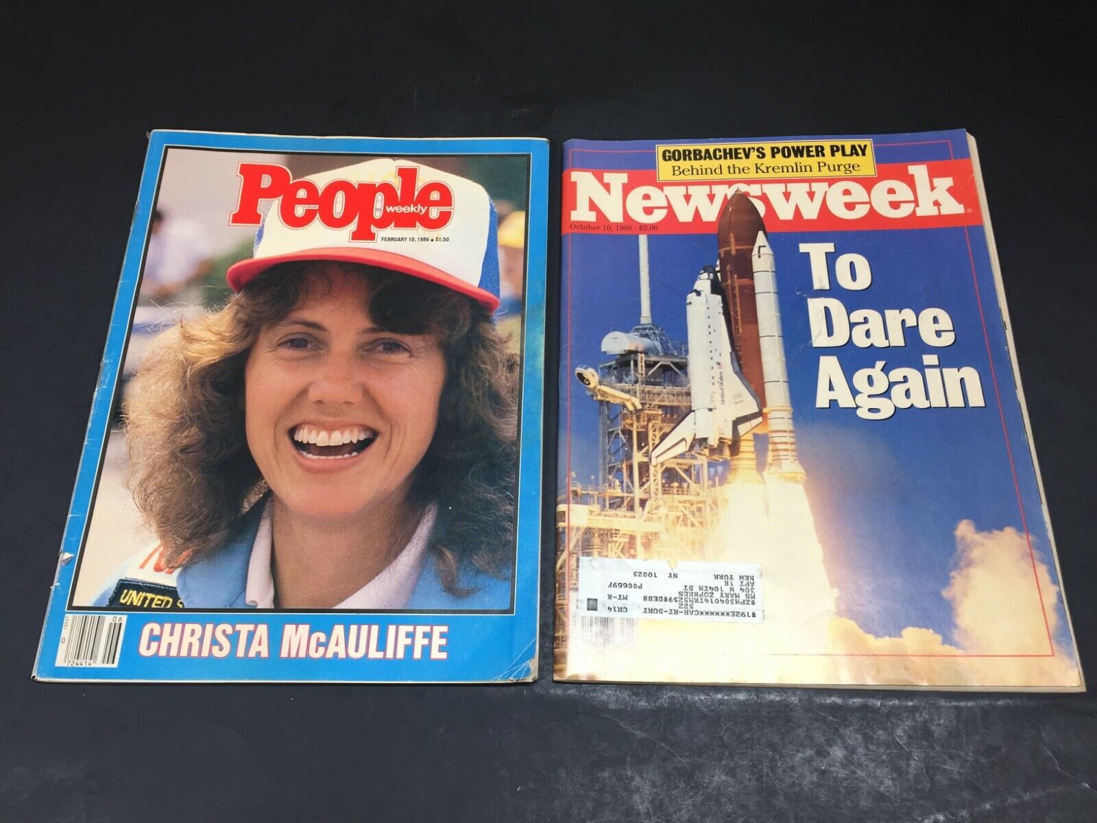 Vintage 1980\'s Newsweek Magazine CHALLENGER SPACE SHUTTLE NASA ASTRONAUT +++