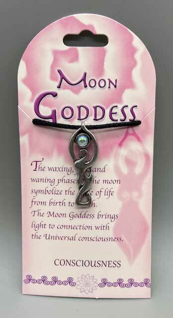 Moon Goddess Amulet Necklace - Consciousness