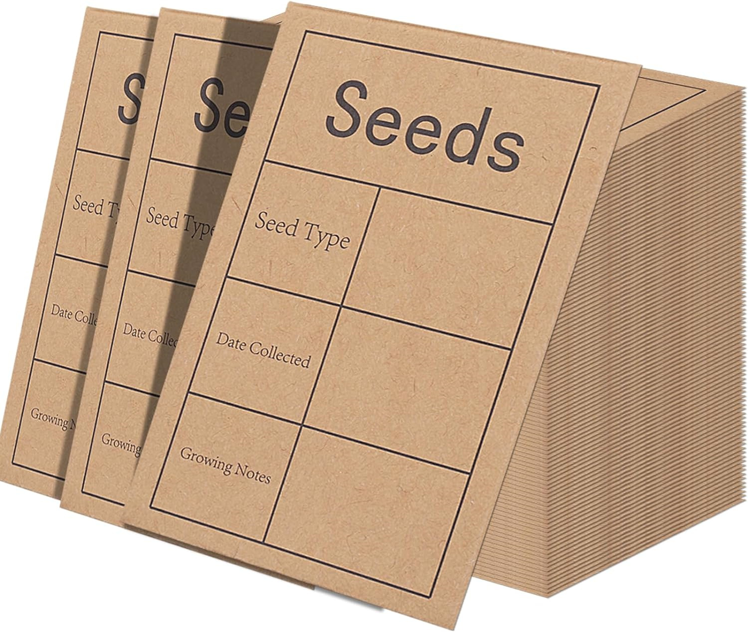 100 Pieces Seed Packets Envelopes, 4.7x3.2\