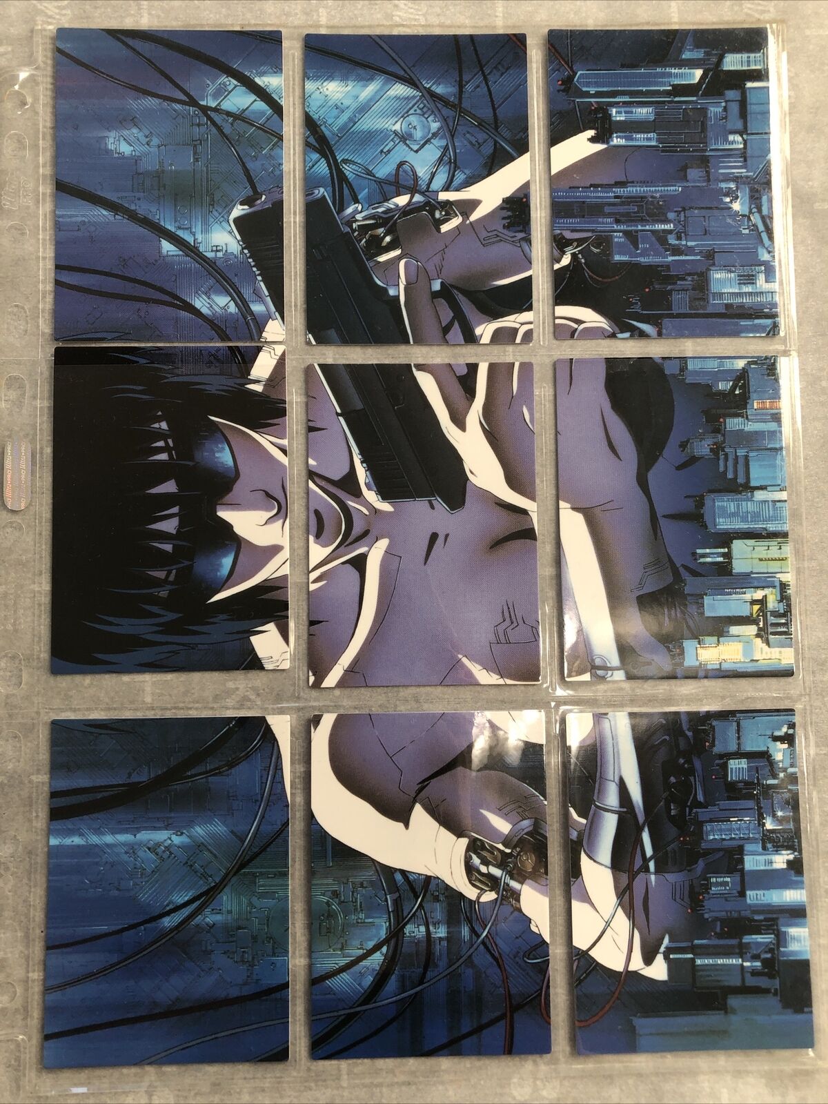 Ghost In The Shell Anime Trading Cards Bandai 1997 Carddass Lot