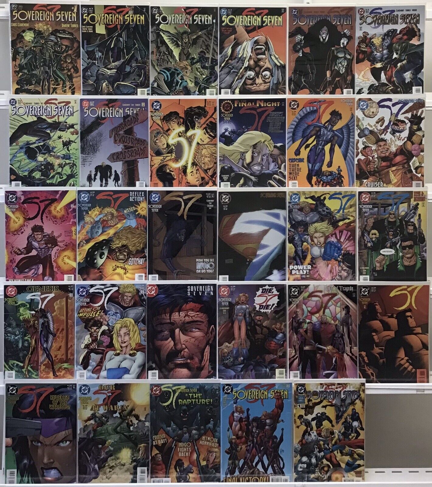 DC Comics - Sovereign Seven - Comic Book Lot of 29