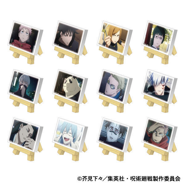Movic Jujutsu Kaisen 2nd Season Mini Canvas Board Collection 12Pack BOX