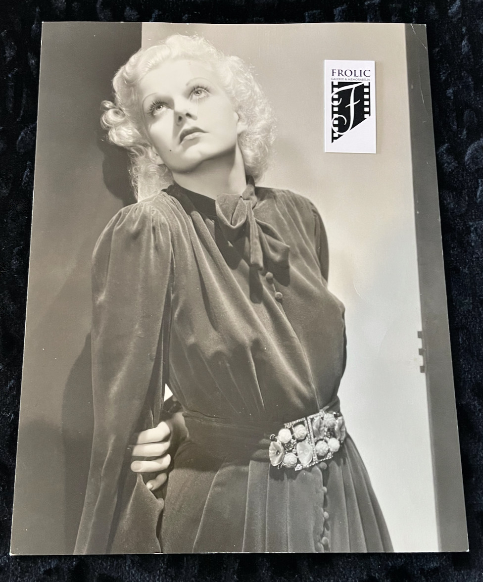 JEAN HARLOW 1935 Original Double-Weight Matte photo MGM 