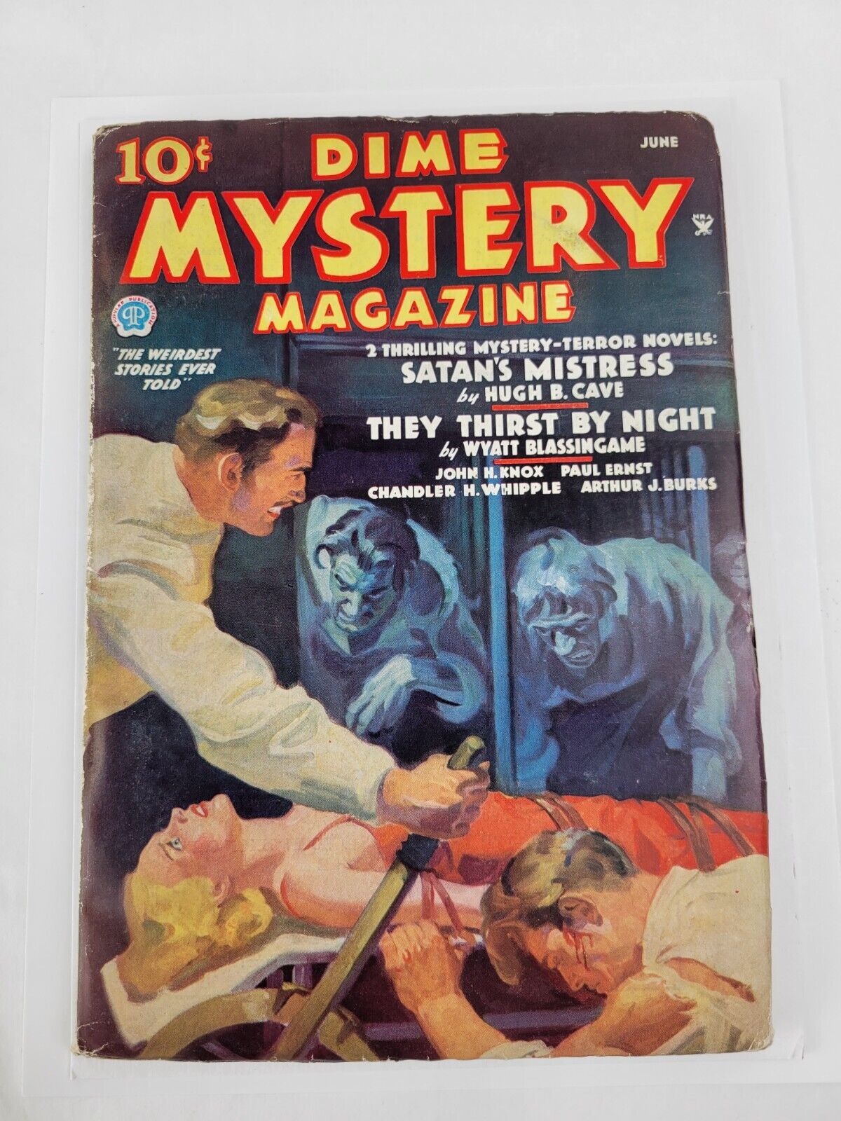 Dime Mystery Pulp Magazine June 1935 - \