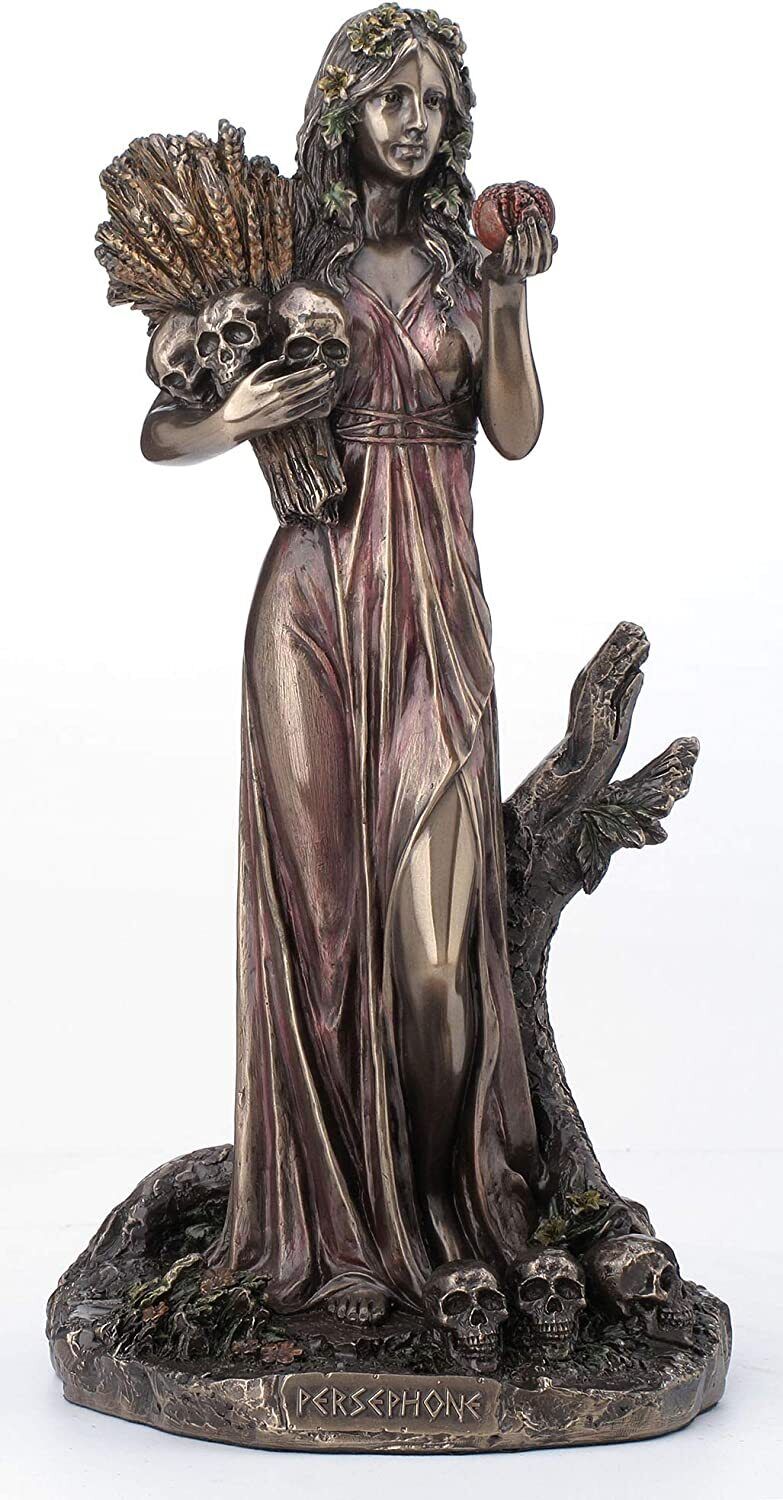 Veronese Persephone Greek Goddess of Vegetation & The Underworld Statue figurine