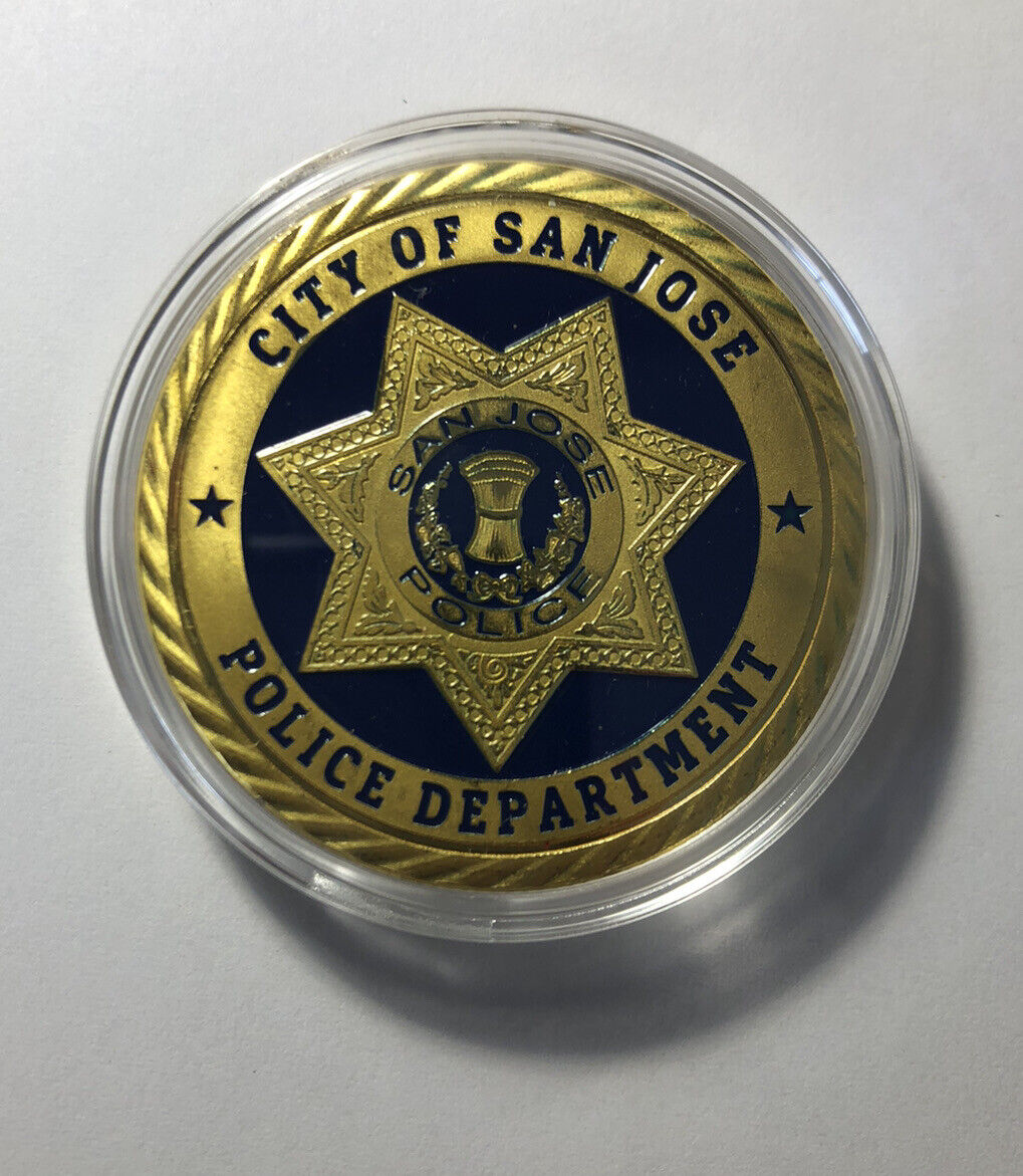 San Jose California Police Challenge Coin
